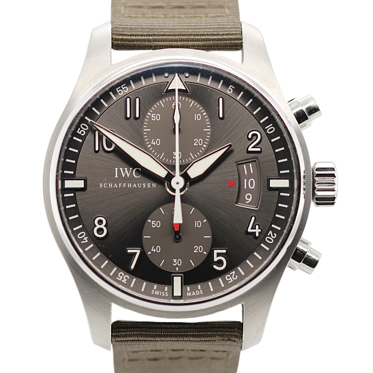 IWC Spitfire Automatik Edelstahl Ref.387802