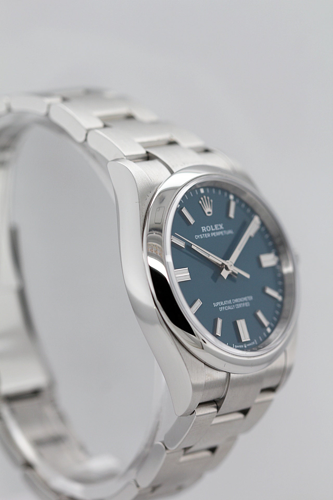 ROLEX Oyster Perpetual "Med Blue" Ref.126000