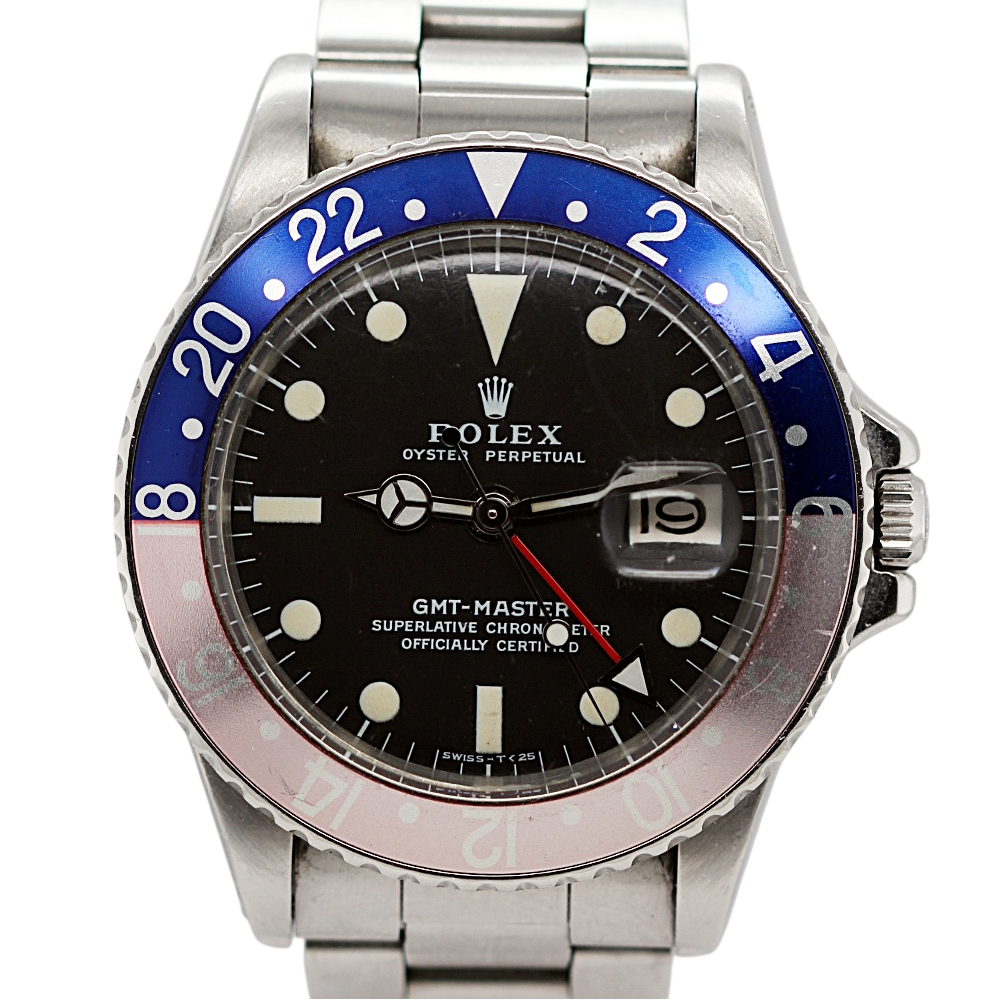 ROLEX GMT-Master "Pepsi Faded" Ref.1675