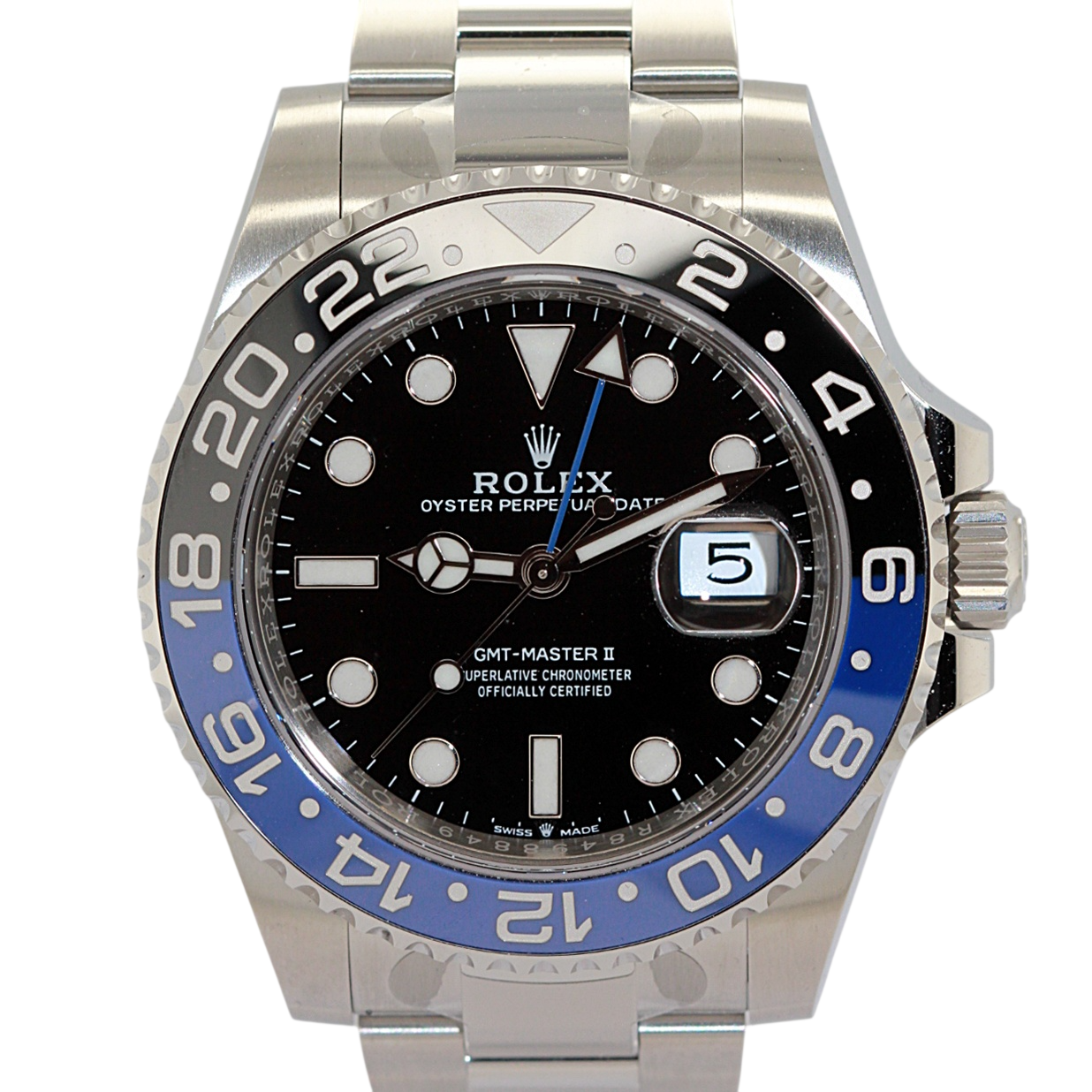 ROLEX GMT-Master II "Batman" Ref.126710BLNR