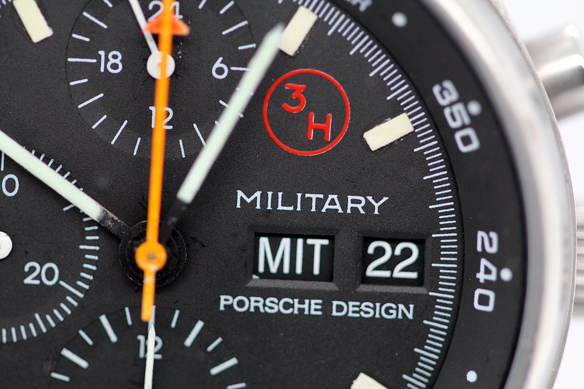 ORFINA / PORSCHE DESIGN Military Chronograph 3H