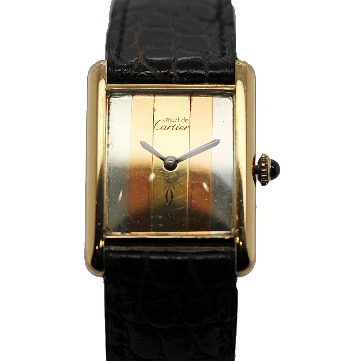 CARTIER Tank Vermeil Must Trinity