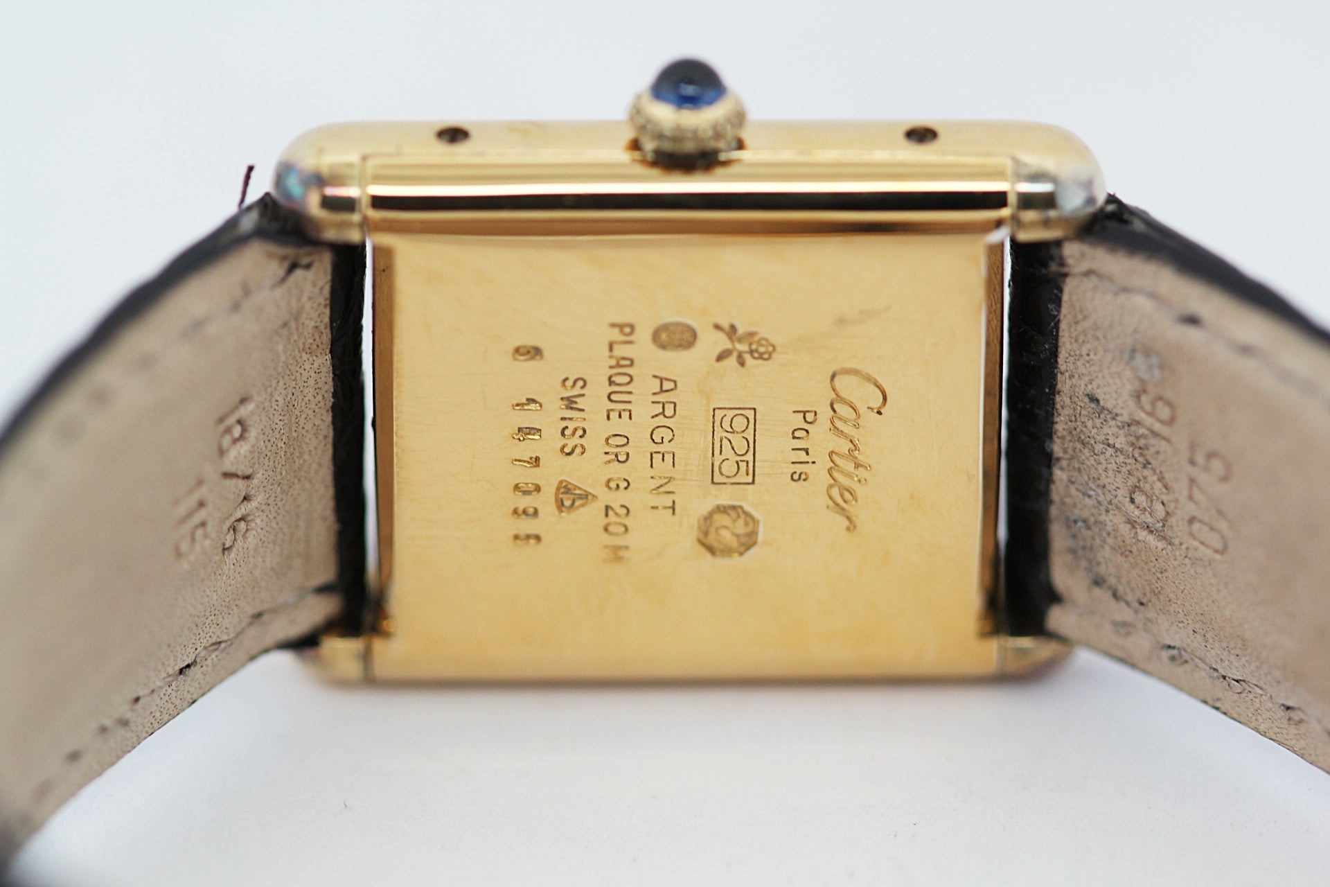 CARTIER Tank Vermeil Must Trinity