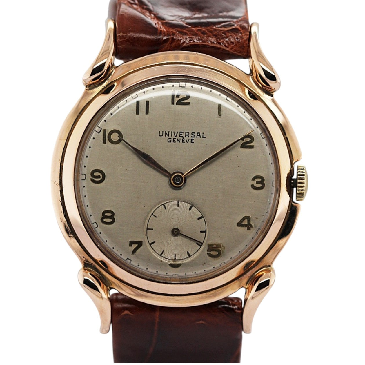 UNIVESAL GENEVE Vintage Dresswatch Rose Gold