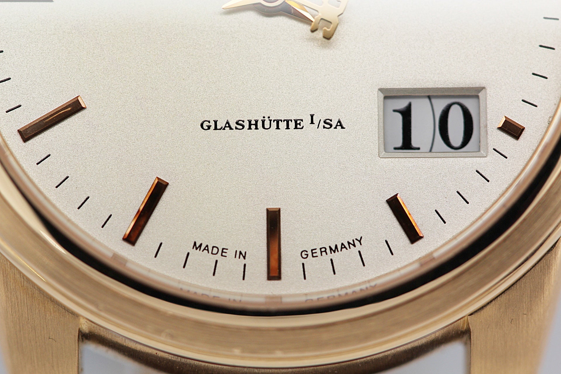 GLASHÜTTE ORIGINAL Senator Panorama Datum