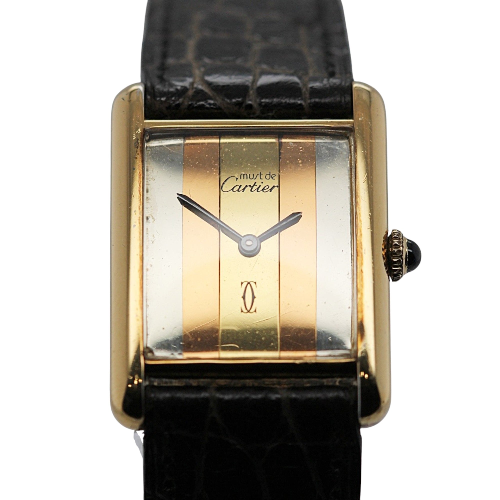 CARTIER Tank Vermeil Must Trinity