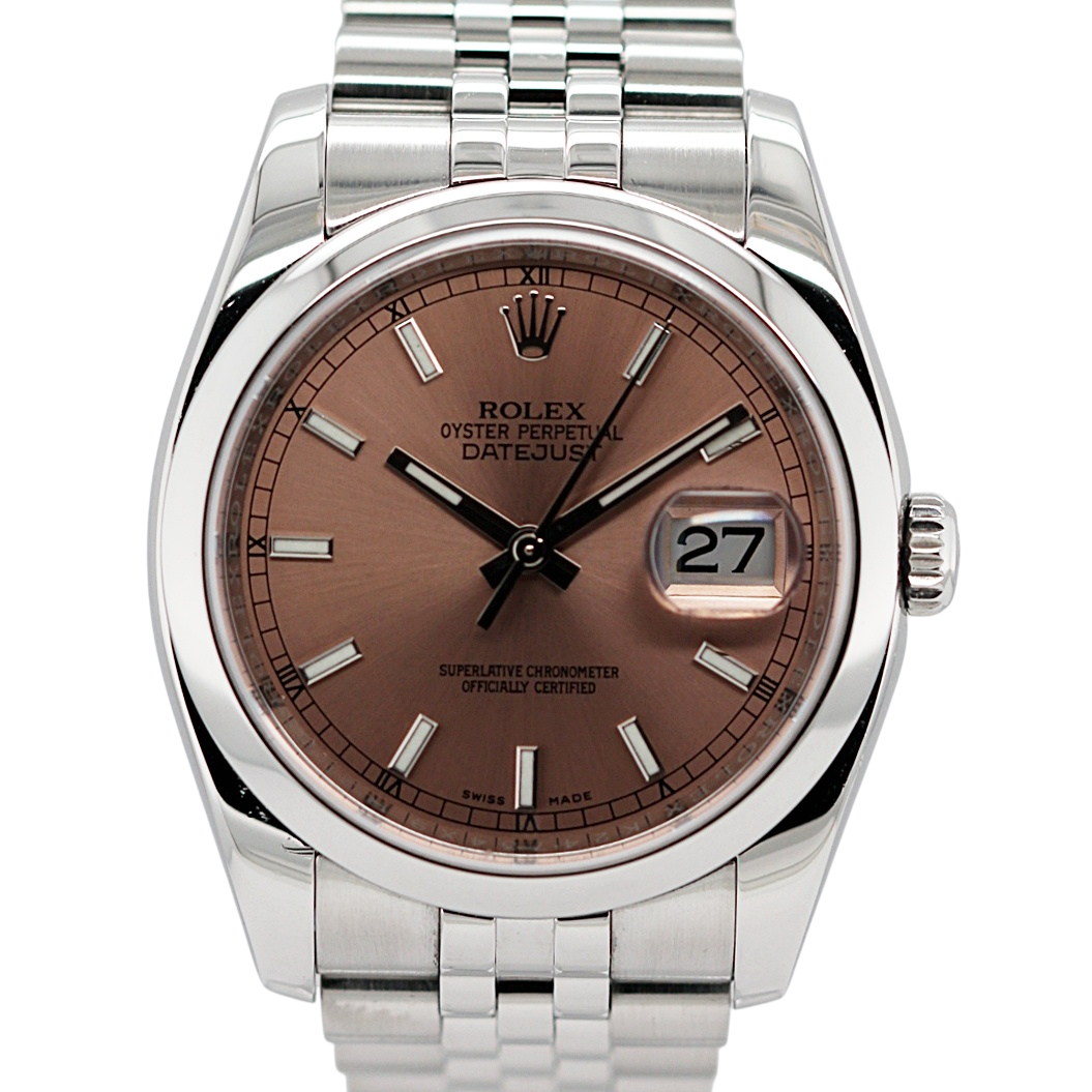 ROLEX Datejust 36 Ref.116200 "Salmon-Dial"