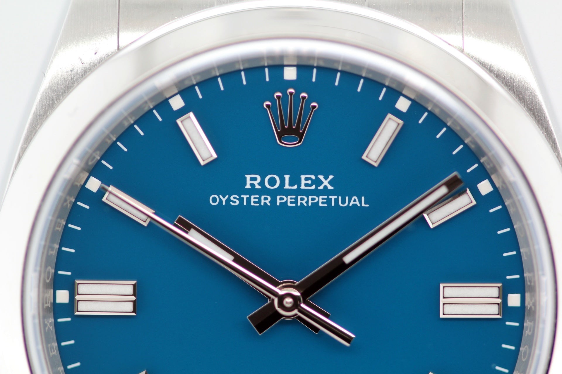 ROLEX Oyster Perpetual "Med Blue" Ref.126000