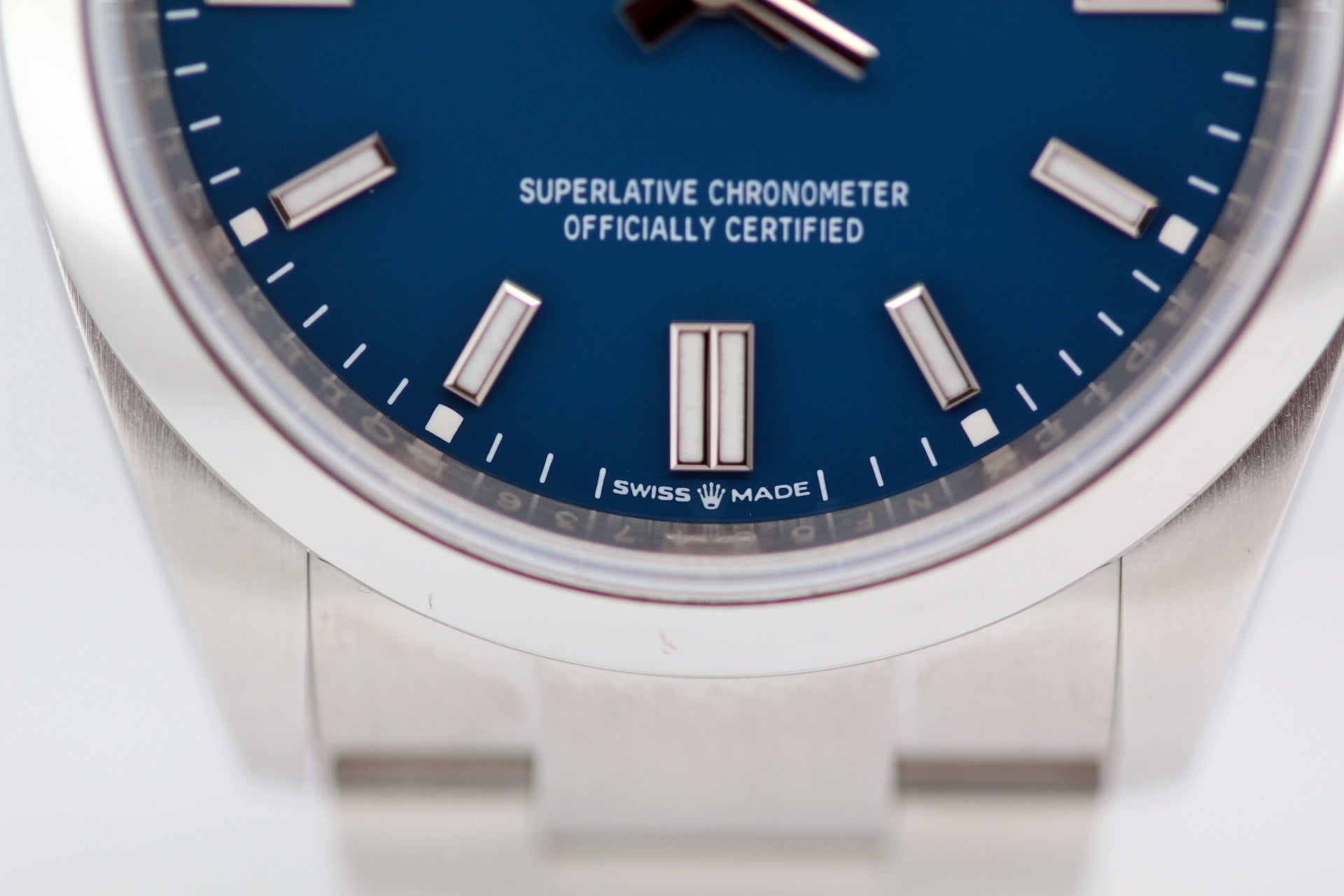 ROLEX Oyster Perpetual "Med Blue" Ref.126000