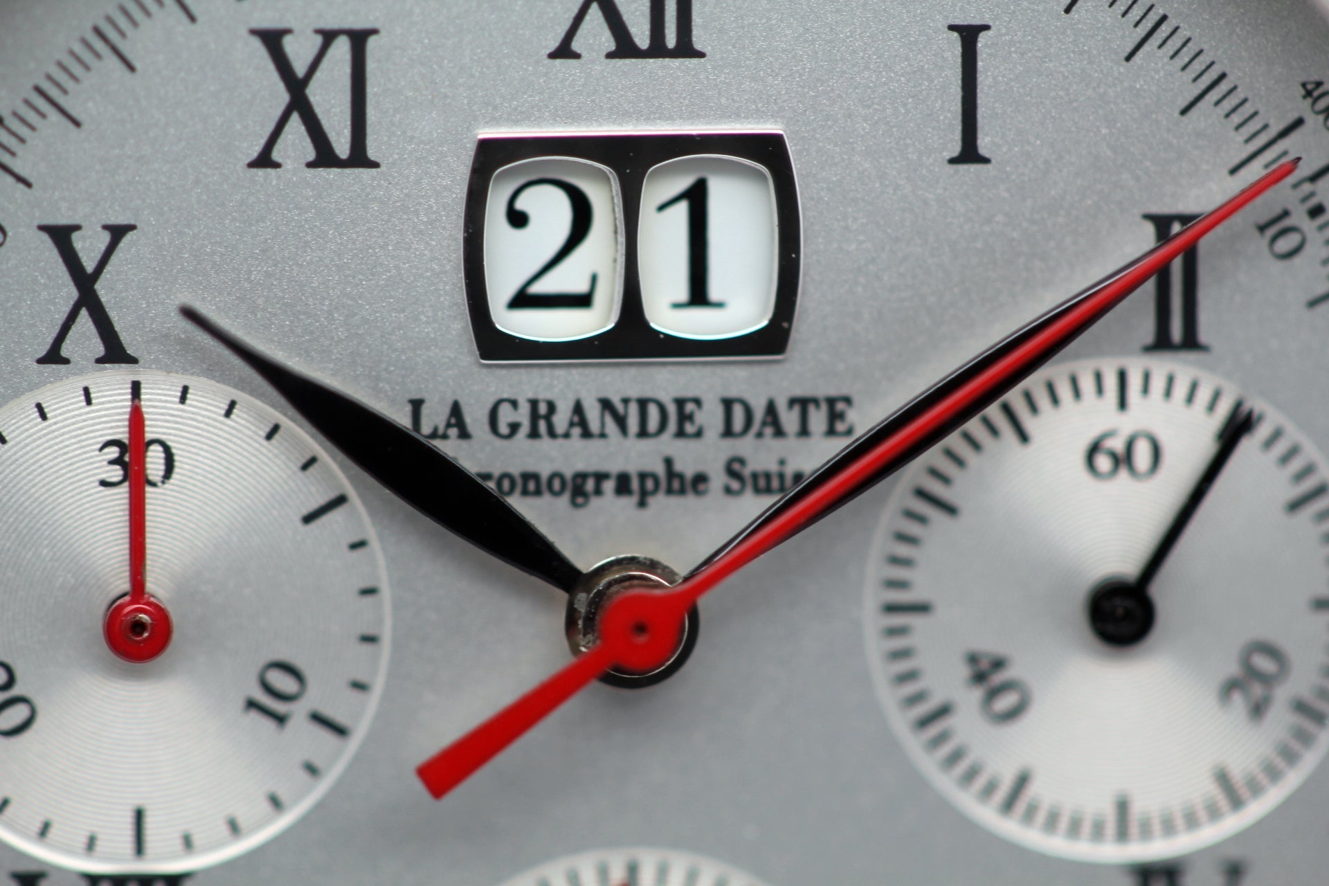 SWISS CHRONOGRAPH <br>The Grand Date