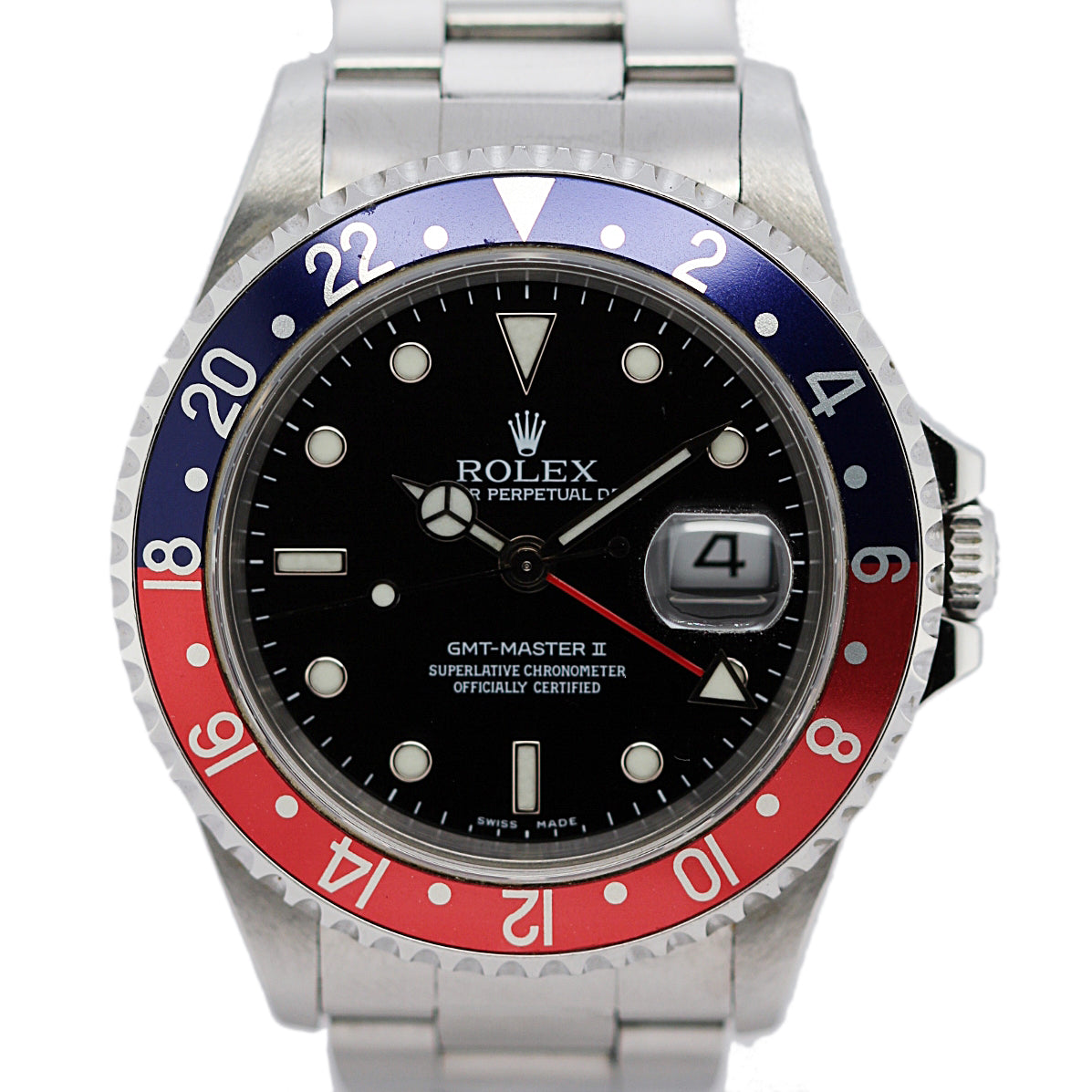 ROLEX<br>GMT-Master II "Pepsi" Ref.16710