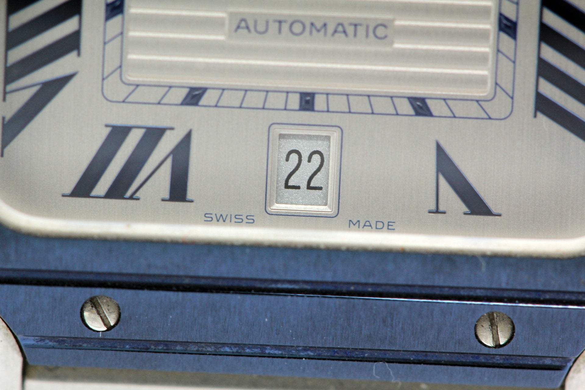 CARTIER Santos Bleu Large Ref.4072