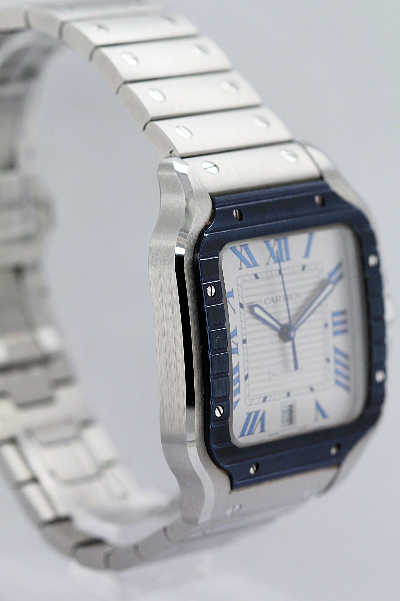 CARTIER Santos Bleu Large Ref.4072