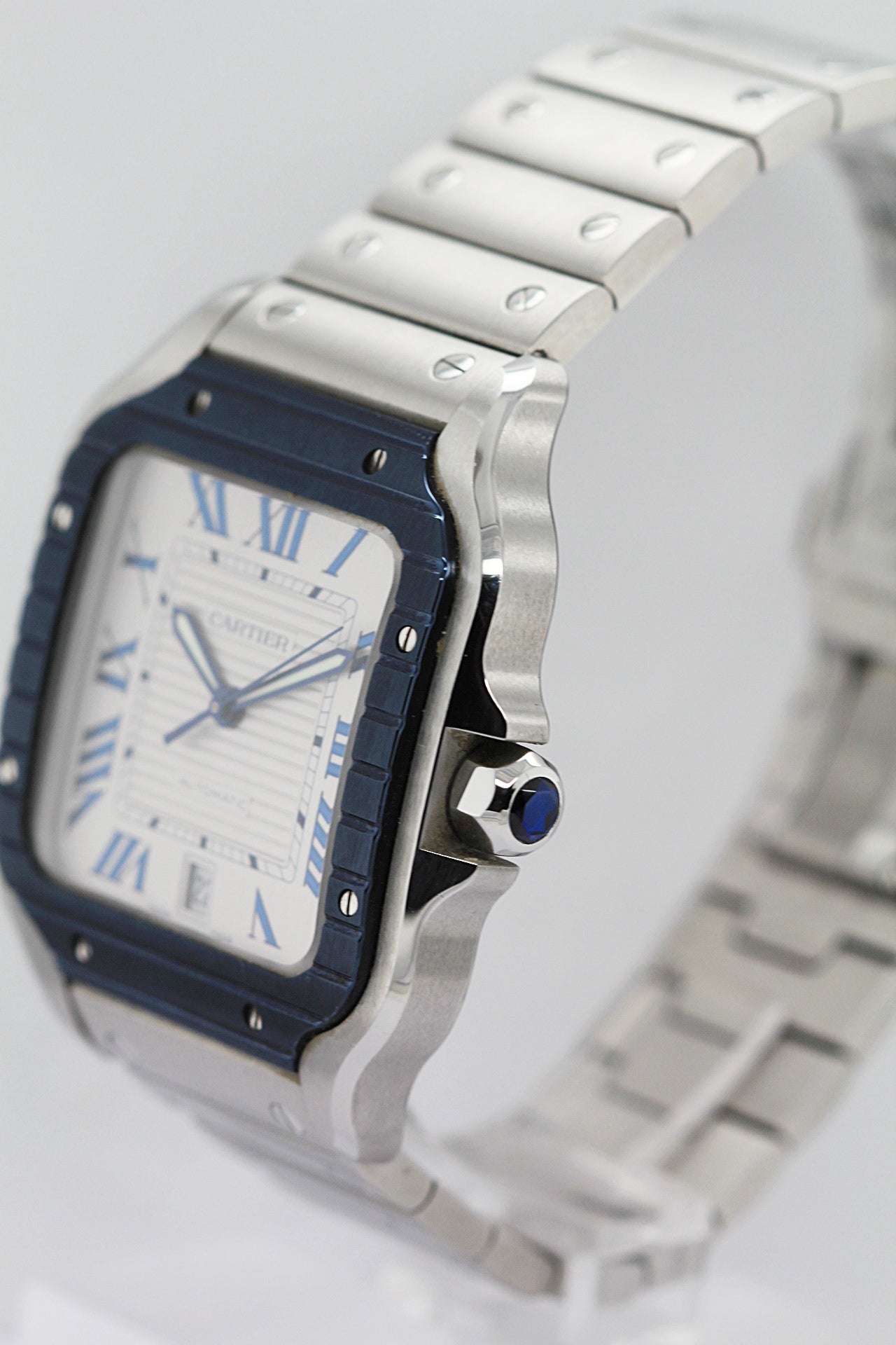 CARTIER Santos Bleu Large Ref.4072
