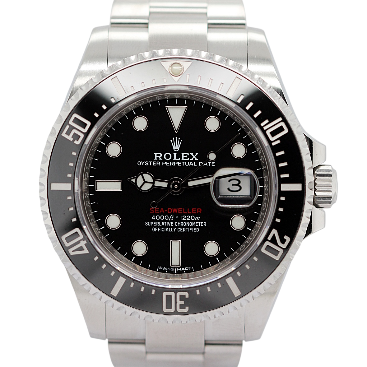 ROLEX Sea-Dweller Single Red Ref.126600