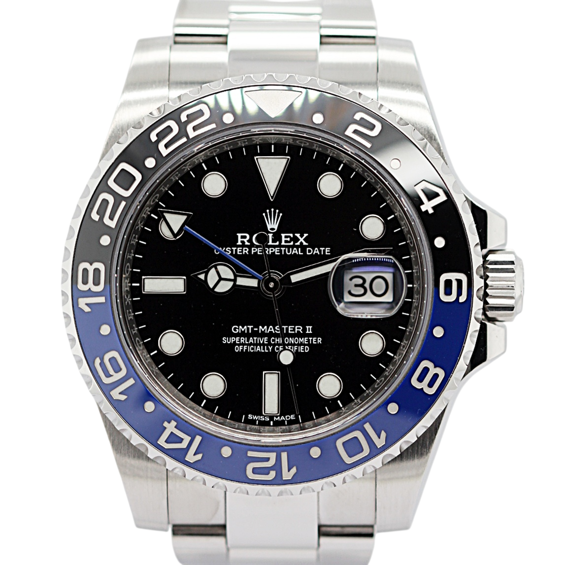 ROLEX GMT-Master II "Batman" Ref.116710BLNR