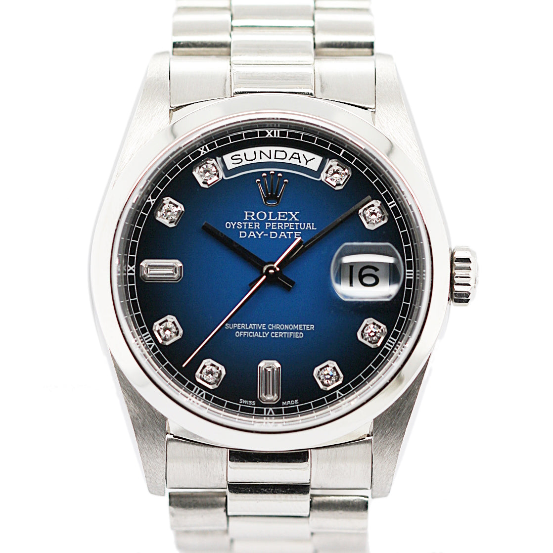 ROLEX Day-Date 36 in Platin Ref.18206