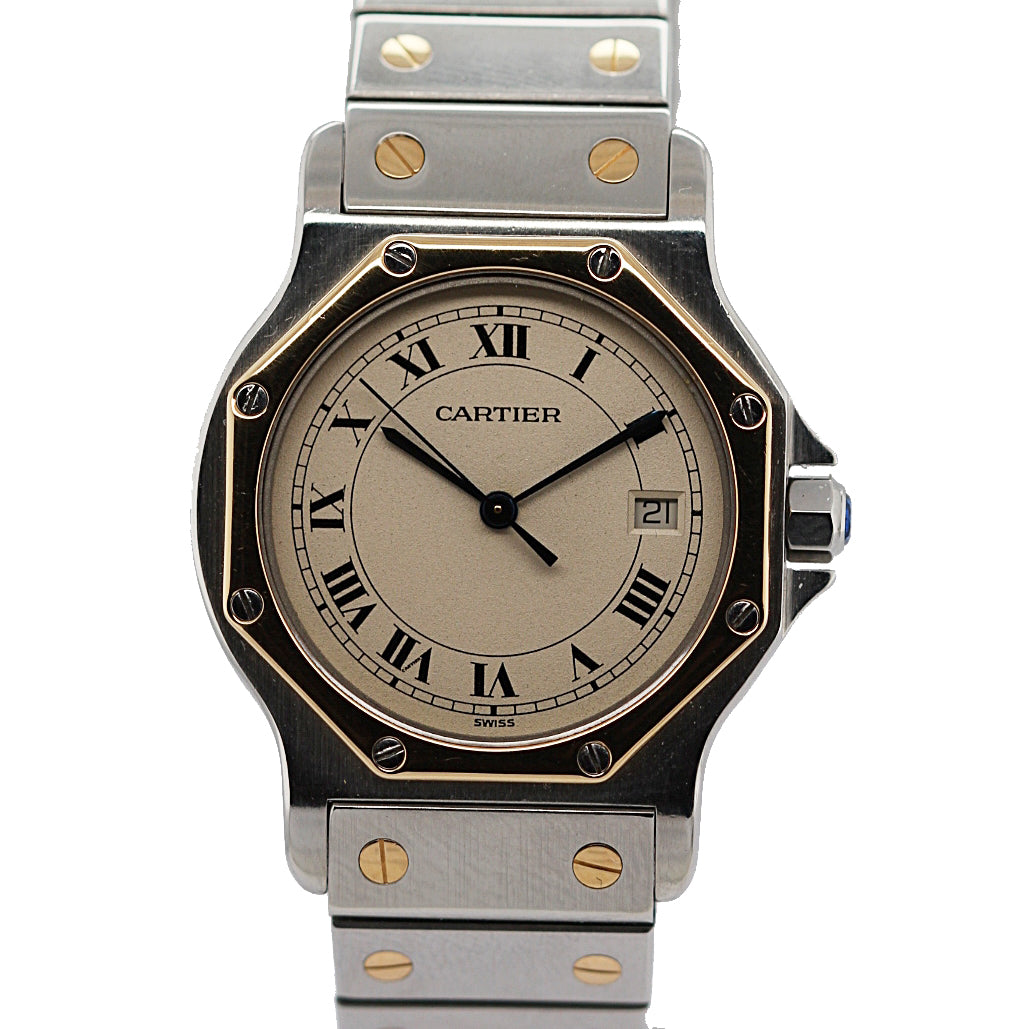 CARTIER<br>Santos Ronde "Octagon Mid-size"