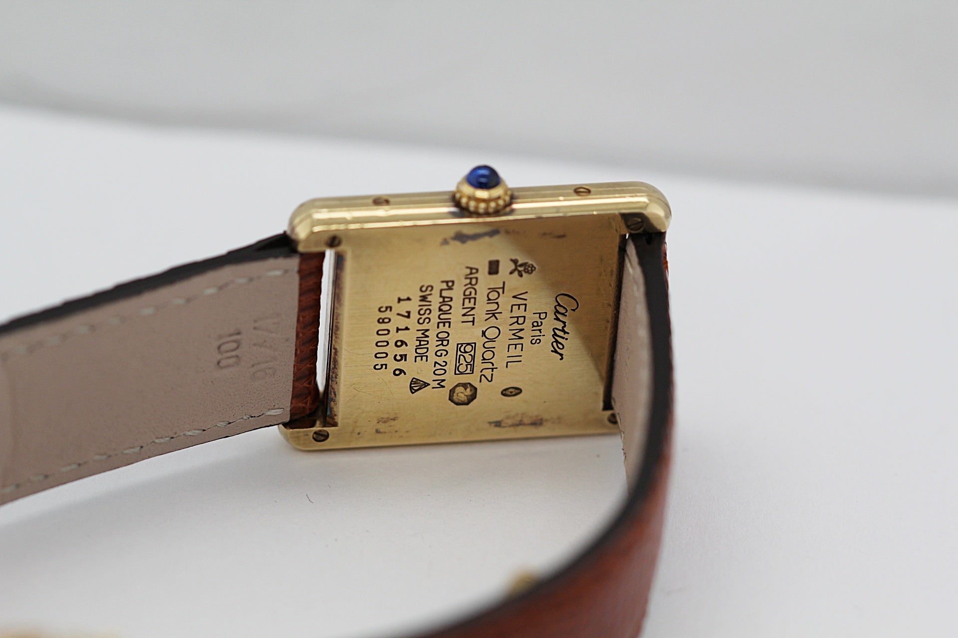 CARTIER Tank Vermail Ref.580005