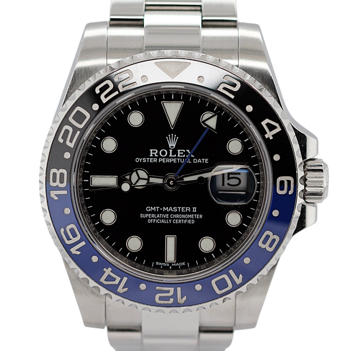 ROLEX GMT-Master II "Batman" Ref.116710BLNR