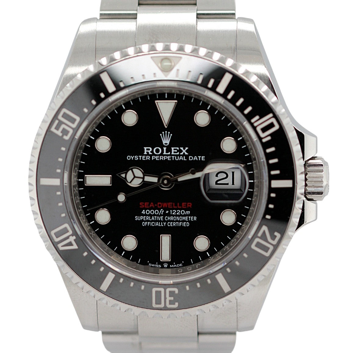 ROLEX Sea-Dweller Single Red Ref.126600