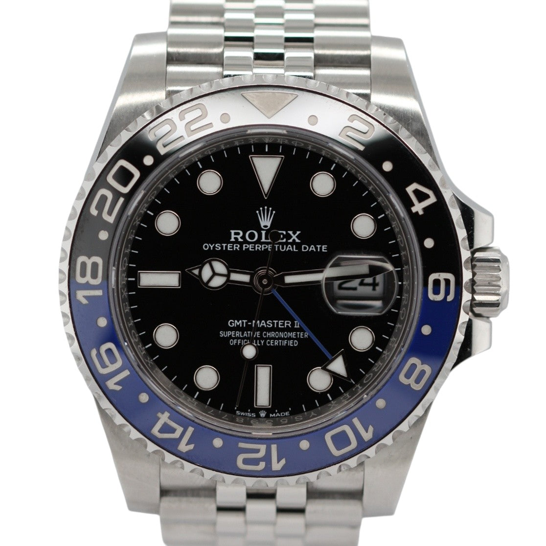 ROLEX GMT-Master II "Batgirl" Ref.126710BLNR