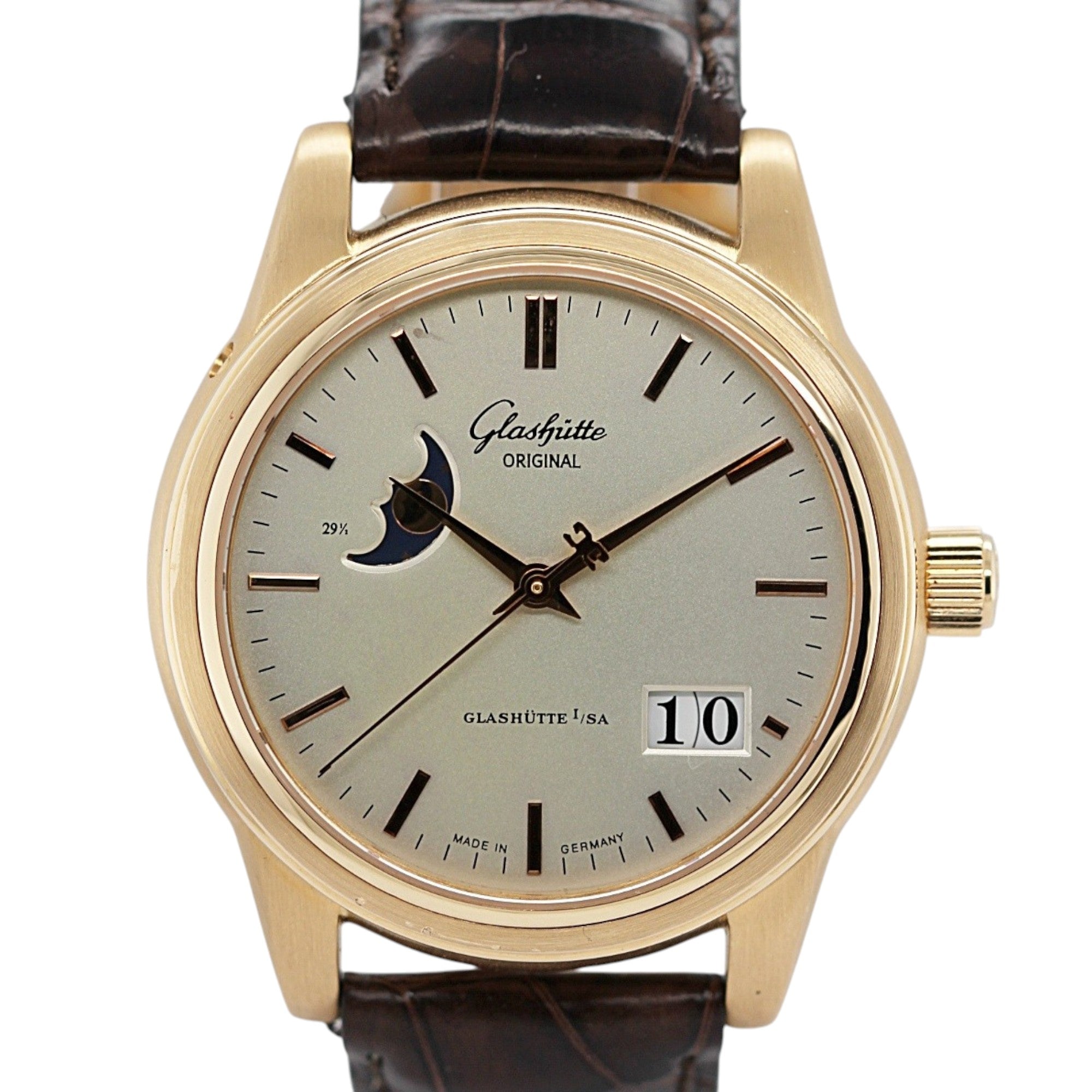 GLASHÜTTE ORIGINAL Senator Panorama Datum