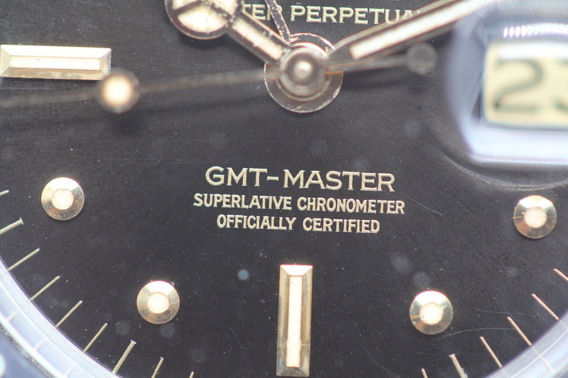 ROLEX<br>GMT-Master "Tropical-Nipple Dial" Ref.1675