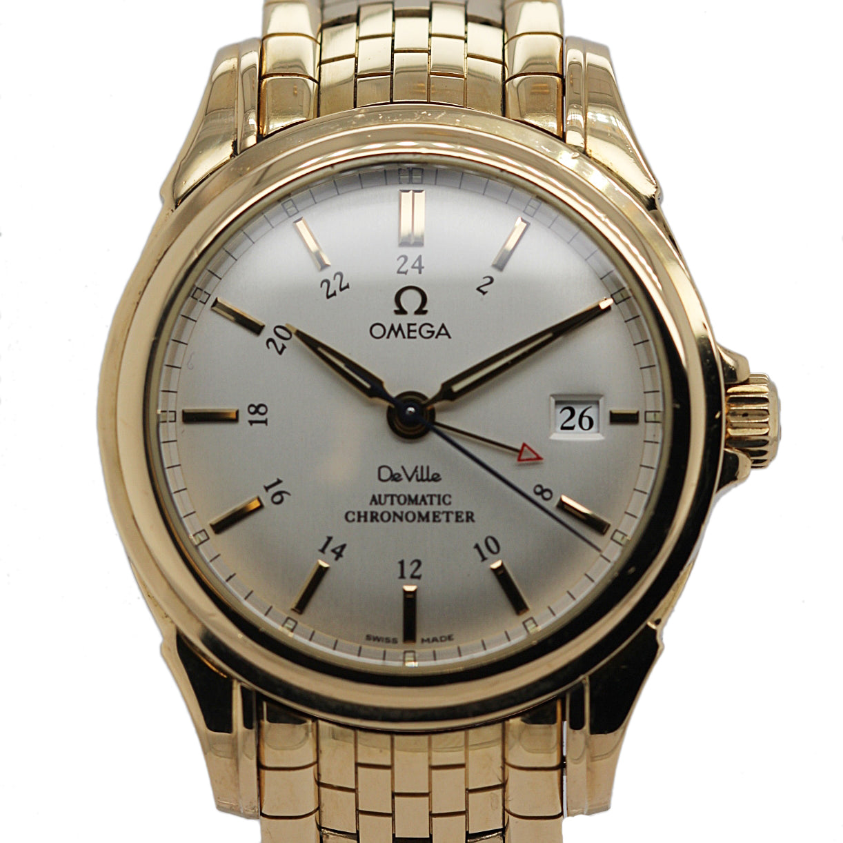 OMEGA<br> DeVille GMT Co-Axial 