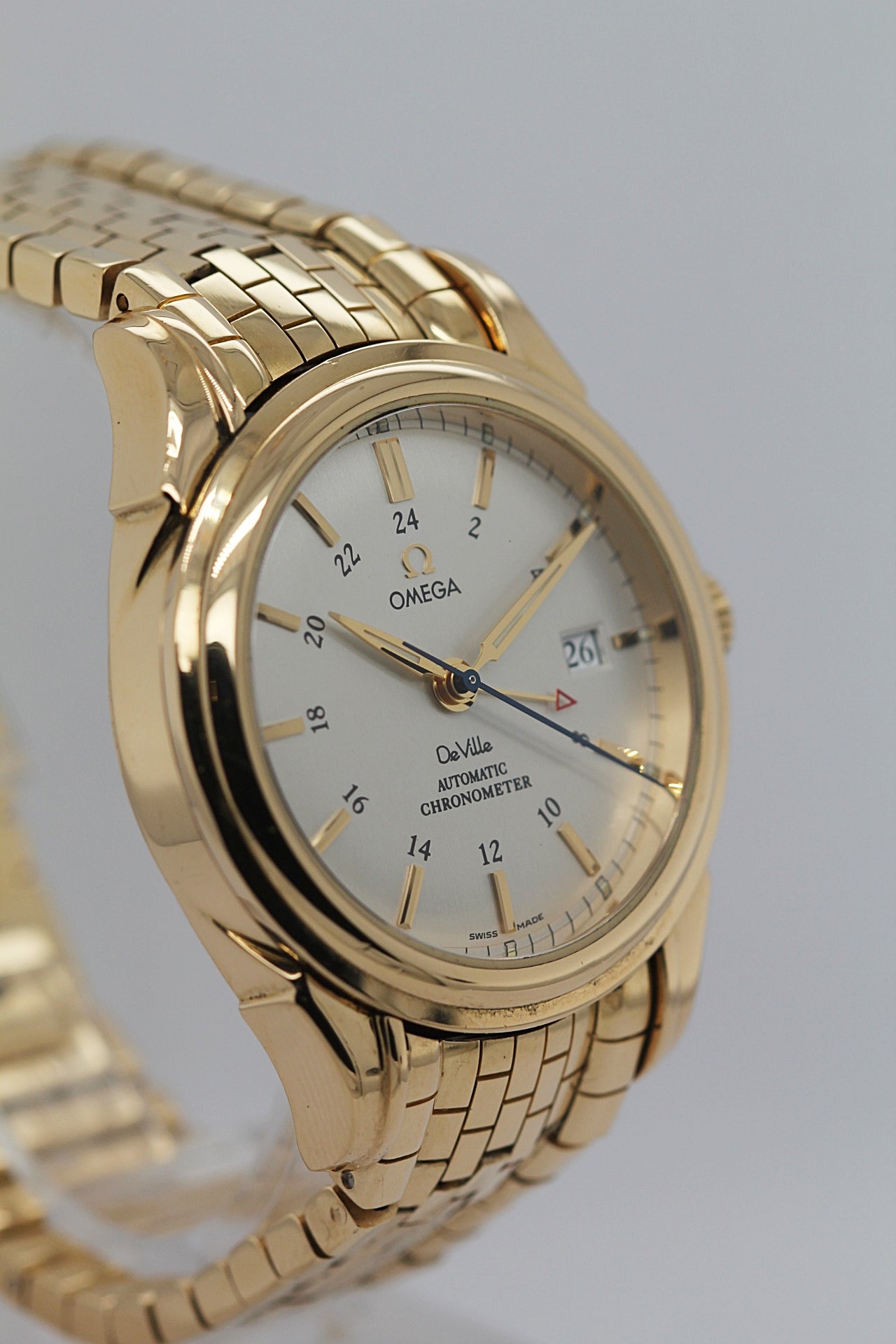 OMEGA<br> DeVille GMT Co-Axial 