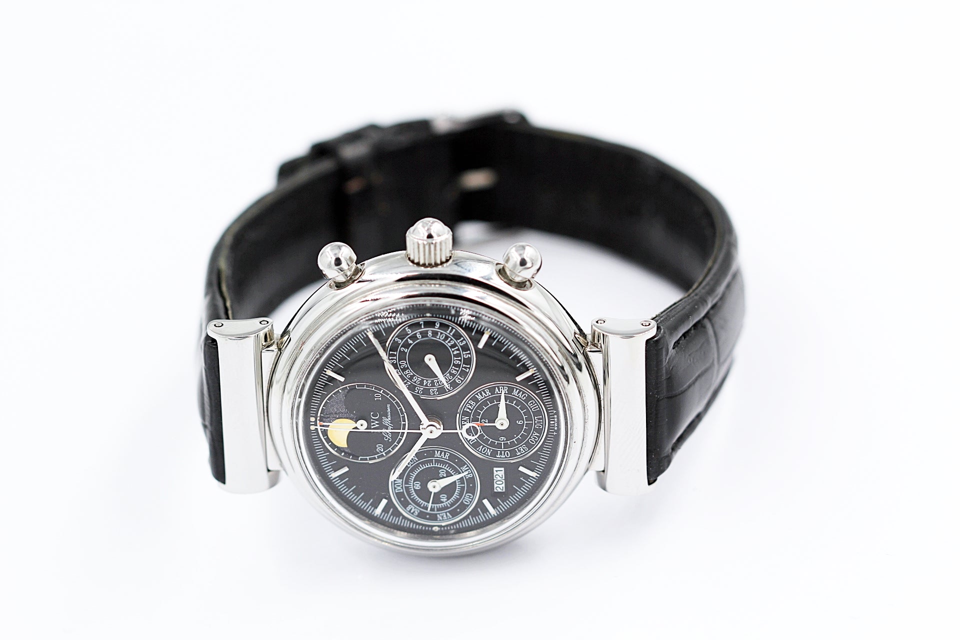 IWC <br>Da Vinci Perpetual Calendar Stainless Steel